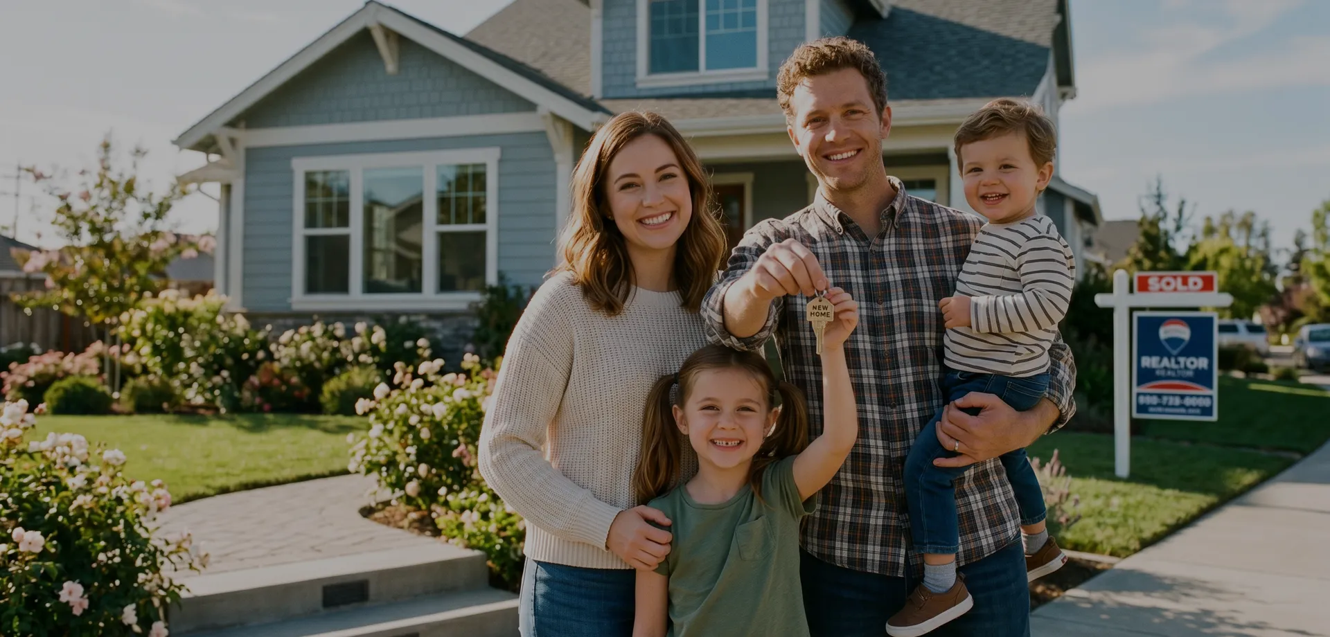 Family building their future after repairing their credit with Trinity